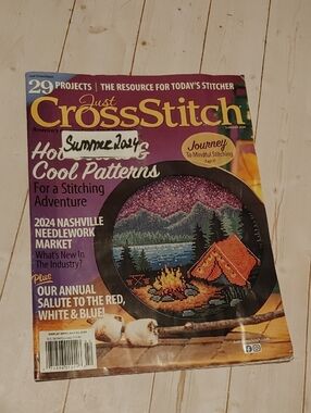 Just Cross-stitch Summer 2024 Craft Magazine